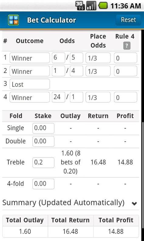 horse wagering calculator|free bet calculator uk.
